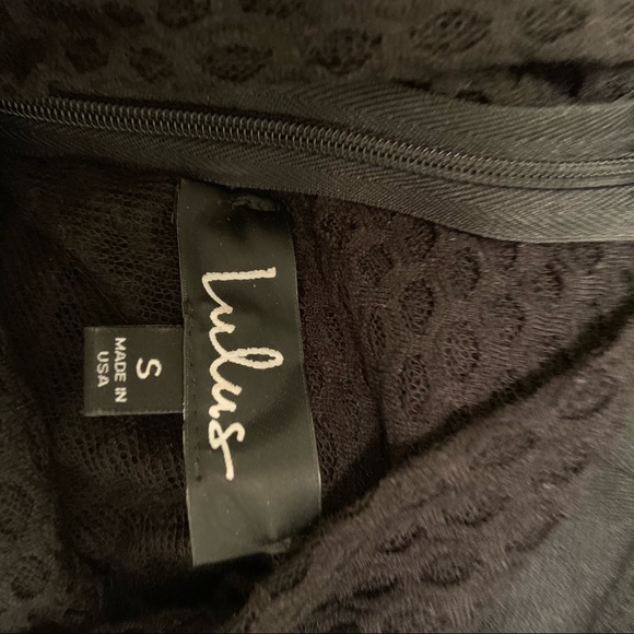 Lulus black midi dress size small - Picture 7 of 7